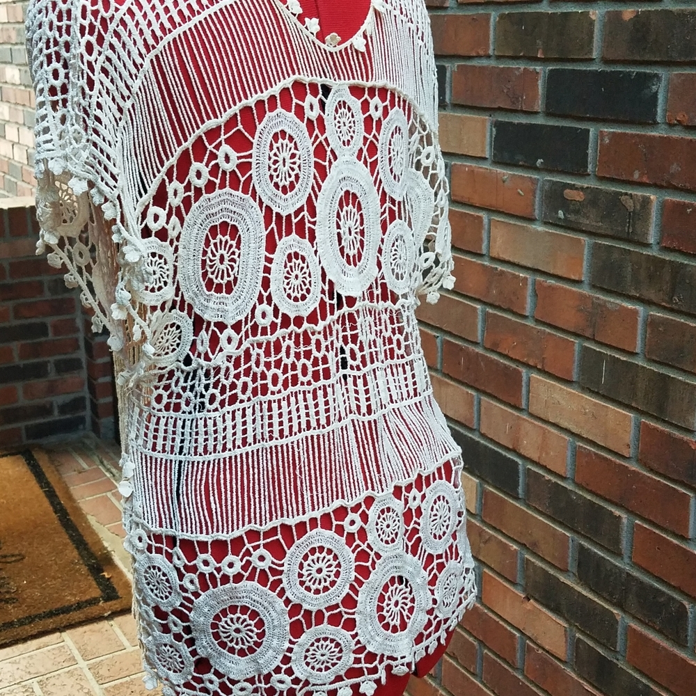 Crocheted pullover - Picture 2 of 3